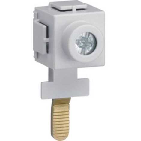 Hager KF83A Borne de raccordement gris 35 mm² 100 A 500 V S682221 (1/2)