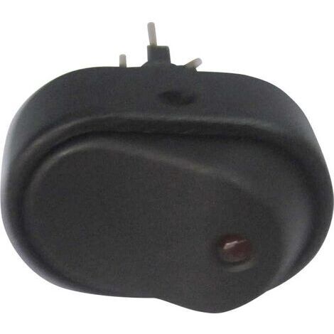 TRU COMPONENTS 1587552 Interrupteur à bascule pour l'automobile TC-R13-133L-SQ RED 12 V/DC 30 A 1 pc(s) S643351 (1/5)