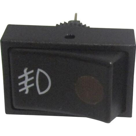 TRU COMPONENTS TC-R13-207B2 B/B YELLOW Interrupteur à bascule pour l'automobile 12 V/DC 20 A 1 x Off/On à accrochage 1 pc(s) S646191