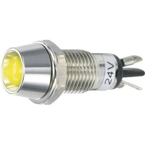 TRU COMPONENTS TC-R9-115L 24 V jaune Voyant de signalisation LED jaune 24 V/DC S640331 (1/2)