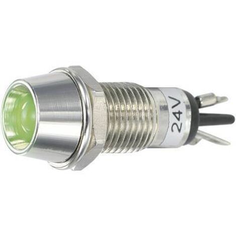TRU COMPONENTS TC-R9-115L 24 V vert Voyant de signalisation LED vert 24 V/DC S640361 (1/2)