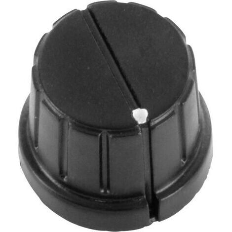 Tête de bouton rotatif TRU COMPONENTS TC-DK16 avec marquage noir (Ø) 16 mm 1 pc(s) S601201 (1/4)