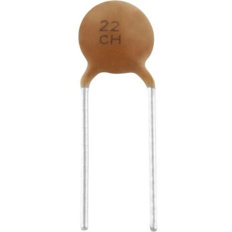 TRU COMPONENTS TC-K22PF500V Condensateur céramique THT 22 pF 500 V 5 % 1 pc(s) S603581 (1/4)