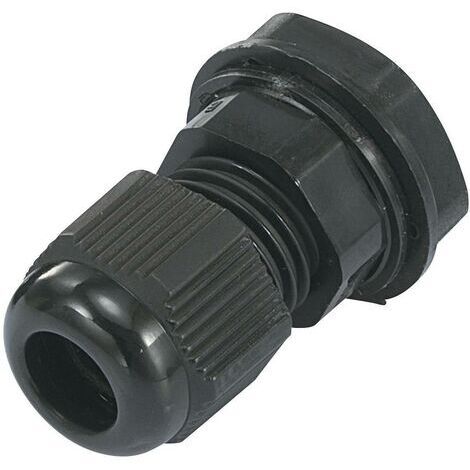 Presse-étoupe TRU COMPONENTS TC-EGRWW21203 1593012 PG21 Polyamide noir (RAL 9005) 1 pc(s) S027951 (1/3)
