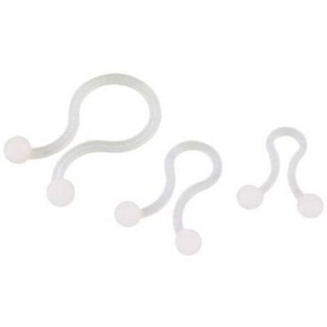 ATTACHE OMÉGA POUR PLAGE DE Ø: 16.20 MM (MAX) TRU COMPONENTS TC-TT18-20203 1593082 NATUREL 20 PC(S)