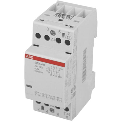 ABB ESB25-04N-06 Contacteur d'installation 4 NF (R) 220 V, 400 V 1 pc(s) (1/2)