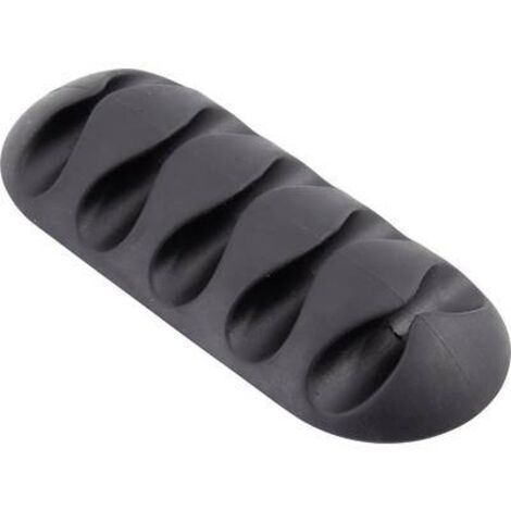 TRU COMPONENTS Support de câble autocollant TC-6646544 Plage de Ø du faisceau 8 mm (max) noir 1 pc(s) X898281 (1/2)