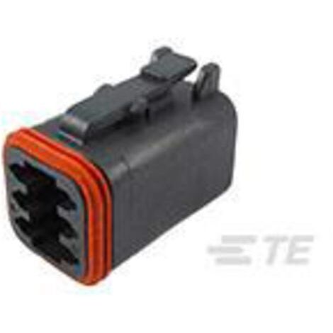 Boîtier femelle pour câble série DT TE Connectivity DT06-6S-E004 Nbr total de pôles 6 1 pc(s) X869541 (1/2)