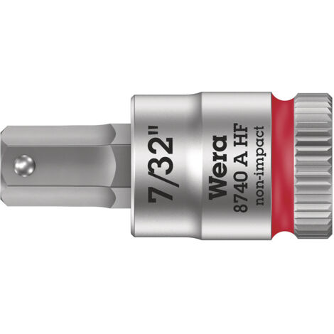 Wera 8740 A 05003387001 6 pans intérieurs Douille 7/32" 1/4" (6.3 mm) (1/5)