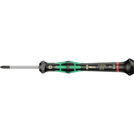 Wera 2050 05118026001 pour l'électronique et la mécanique de précision Tournevis cruciforme PH 0 Lon
