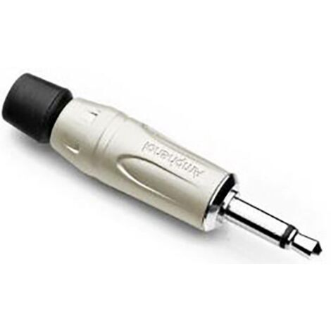 Jack 3.5 mm mâle, droit Amphenol KM2P mono argent 1 pc(s) D629091 (1/2)