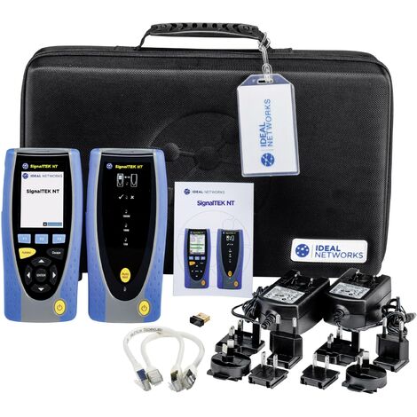 Testeur réseau SignalTEK NT R156005 – Câble Ethernet jusqu'à 180m – Interface RJ45 et USB – Autonomie 5h pour diagnostics précis – Trend Networks - C584511