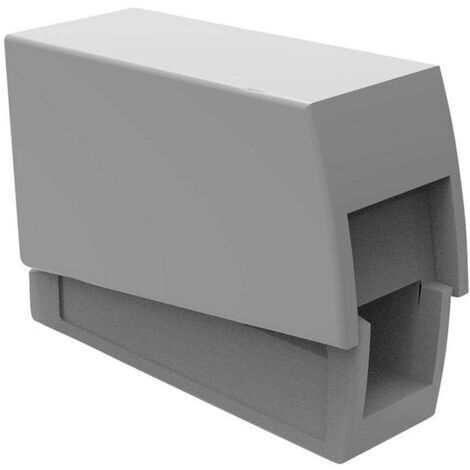 Borne pour luminaires Degson DG222-8.0-01P-11-00A(H) flexible: 0.20-2.5 mm² rigide: 0.20-2.5 mm² Nombre de pôles: 1 gris 1 pc(s) C220971 (1/2)