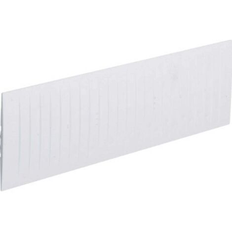 Hager ZZ35S Bande de recouvrement blanc pur (RAL 9010) 1 pc(s) C138371