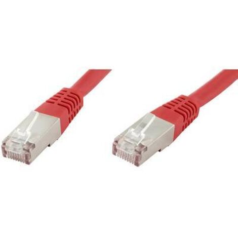 econ connect F6TP1RT RJ45 Câble réseau, câble patch CAT 6 S/FTP 1.00 m rouge paire blindée 1 pc(s) C684861 (1/2)