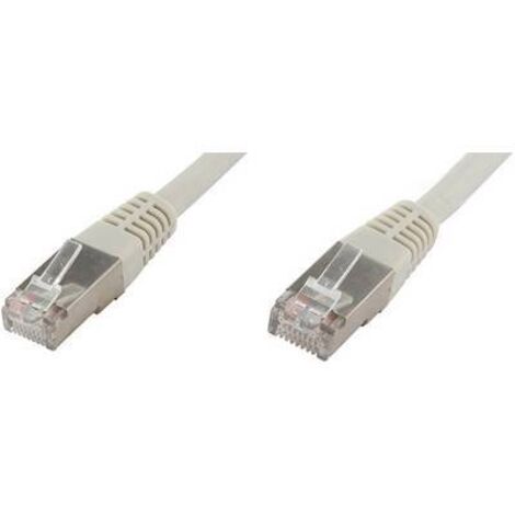 econ connect F6TP3GR RJ45 Câble réseau, câble patch CAT 6 S/FTP 3.00 m gris paire blindée 1 pc(s) C686961 (1/2)
