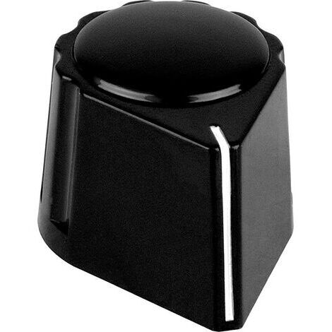 Tête de bouton rotatif Mentor 428.611 avec marquage noir (l x H) 26.5 mm x 15 mm 1 pc(s) Q851362 (1/3)