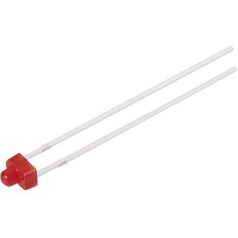 Vishay TLUR2401 LED rouge bombé 1.9 mm 1.6 mcd 20 ° 20 mA 2 V Q61825 (1/4)