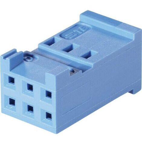 TE Connectivity Boîtier femelle pour câble série AMPMODU HE13/14 Nbr total de pôles 8 Pas: 2.54 mm 281839-4 1 pc(s) Q422351 (1/4)