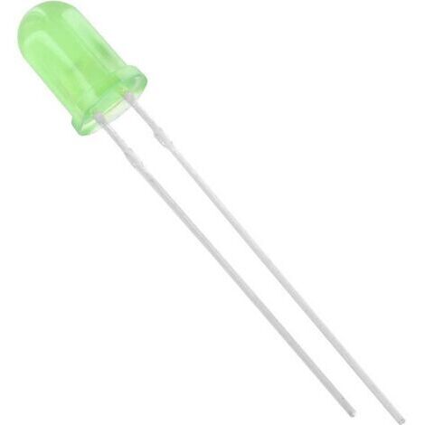 TRU COMPONENTS LED vert rond 5 mm 175 mcd 50 ° 20 mA S442601 (1/4)