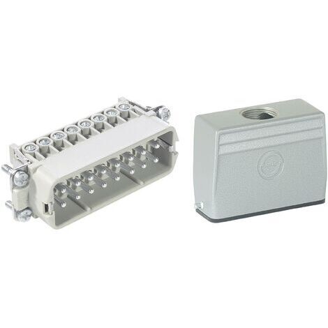 LAPP Kit connecteur EPIC®KIT H-A 16 75009630 16 + PE raccord à vis 1 set X72682 (1/5)