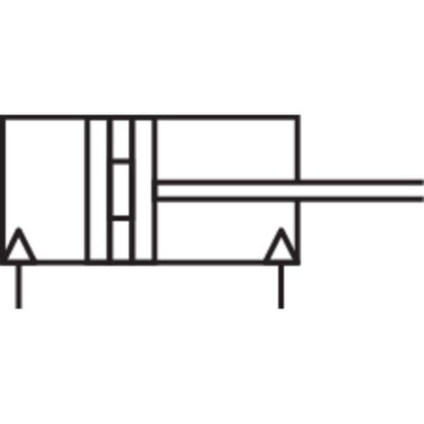 Vérin cylindrique Norgren RM/8020/M/160 Longueur de course: 160 mm Dimension produit, Ø: 20 mm 1 pc(s) (1/3)