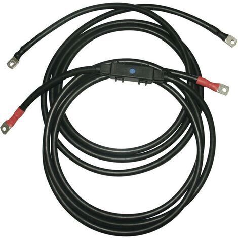 IVT Jeu de câbles SW-Serie 2.00 m 25 mm² 421003 convient pour le modèle (onduleur):Voltcraft SW-1200 12V A913061 (1/3)
