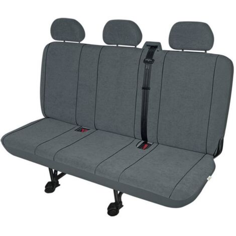 Housse de siège 1 pièce HP Autozubehör 22413 polyester anthracite banquette arrière (3 places) (1/3)