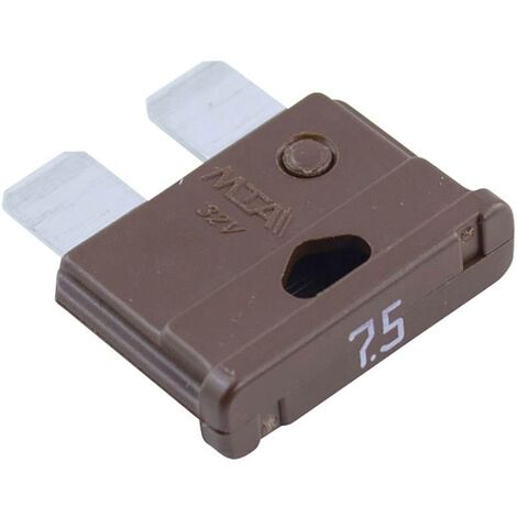 Fusible plat standard 7.5 A MTA Automotive 340026 marron 1 pc(s) C20479