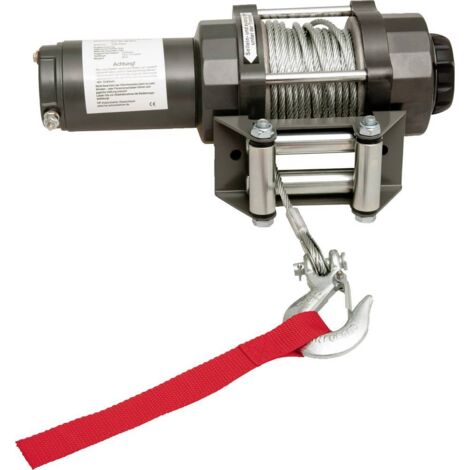 Treuil à câble HP Autozubehör 20603 Force de traction (au repos)=1590 kg Force de traction (en roulant)=4700 kg commande filaire, télécommande sa C34280