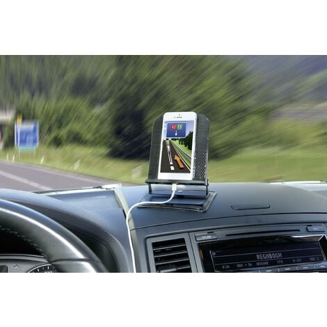 Eufab KFZ Smartphone Halterung Support de téléphone portable pour voiture 80 mm