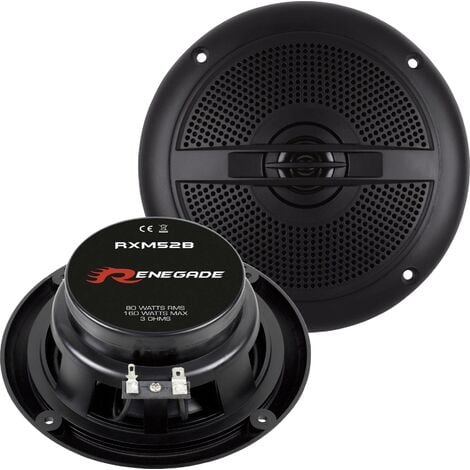Renegade RXM52B Haut-parleur pour bateaux 160 W Contenu: 1 paire(s) Q702172