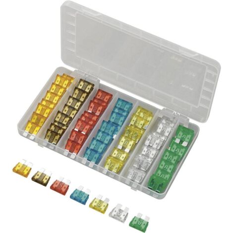 Fusible plat standard 5 A, 7.5 A, 10 A, 15 A, 20 A, 25 A, 30 A TRU COMPONENTS 1572249 70 parties