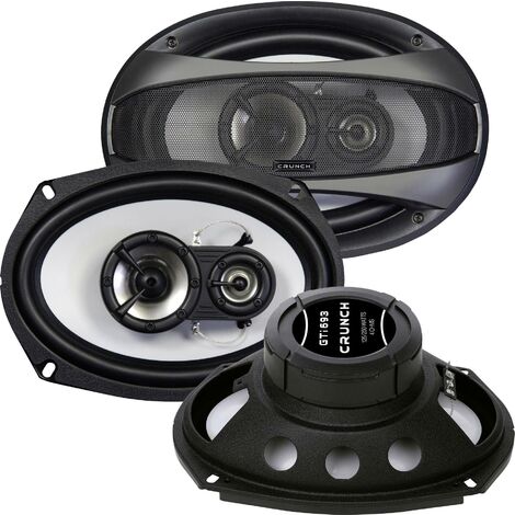 Crunch GTI-693 Haut-parleur triaxial 3 voies à encastrer 250 W Contenu: 1 paire(s) S485381