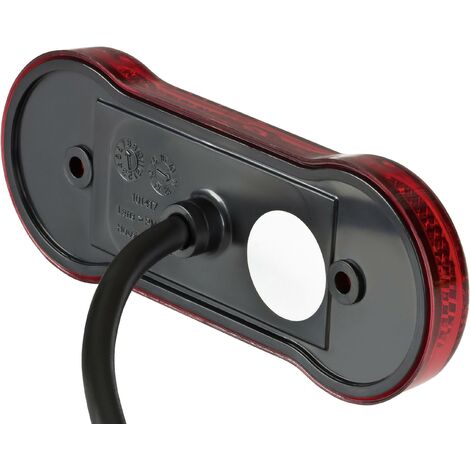 Feu de gabarit arrière rouge SecoRüt 90406 12 V, 24 V V685091