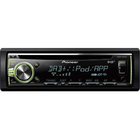 Pioneer DEH-X6800DAB Autoradio tuner DAB+, port pour commande au volant W763701 (1/4)