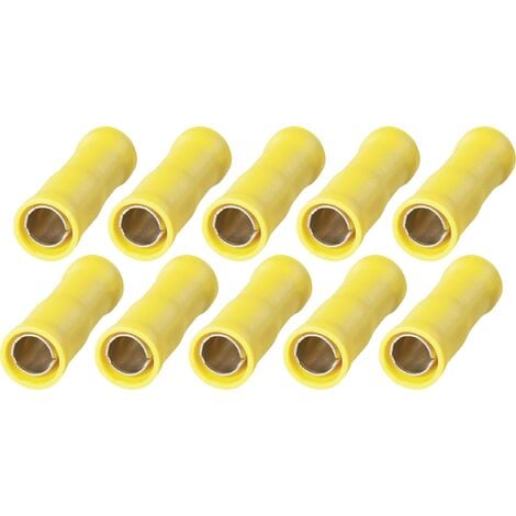 Cosses électriques cylindriques femelle RPP 5-6 4-6 mm² jaune X13049