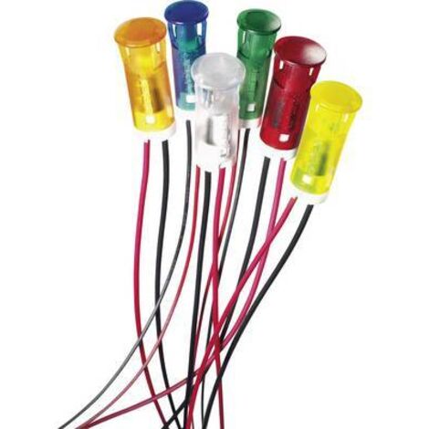 Voyant de signalisation LED APEM QS83XXR12 rouge 12 V/DC 20 mA 1 pc(s) A049111 (1/2)