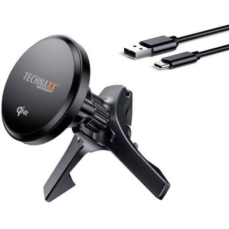 Technaxx Chargeur à induction 15 W TX-323 5260 Sorties standard Qi noir (1/5)