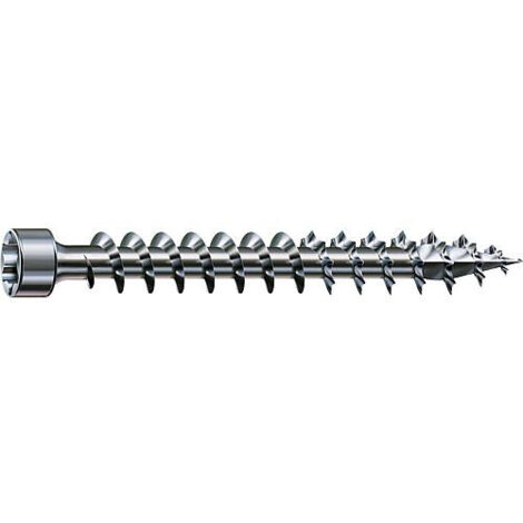 SPAX 1221010801805 Assortiment de vis à tête cyclindrique 8 mm 180 mm T-STAR plus acier 50 pc(s)