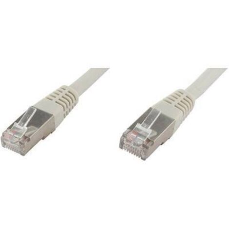econ connect F6TP0,25GR RJ45 Câble réseau, câble patch CAT 6 S/FTP 0.25 m gris paire blindée 1 pc(s) C684471 (1/2)