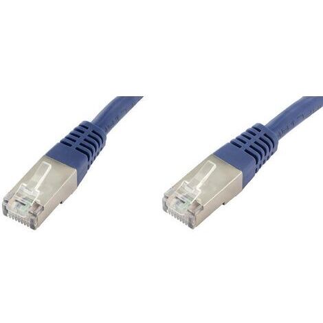 econ connect F6TP0,25BL RJ45 Câble réseau, câble patch CAT 6 S/FTP 0.25 m bleu paire blindée 1 pc(s) C686901 (1/3)