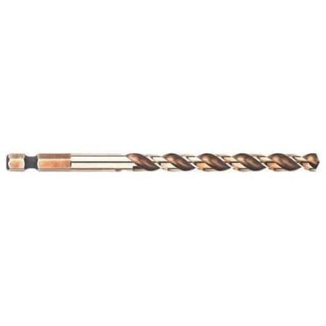 Bosch – Foret de centrage HSS-Co 120 mm – Capacité de coupe 60 mm – Queue six pans 1/4' – Angle de pointe 135° – Affûtage en croix - W01538 (1/10)