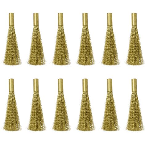 TOOLCRAFT Brosse en laiton laiton 12 pièces 12 pc(s) (1/5)