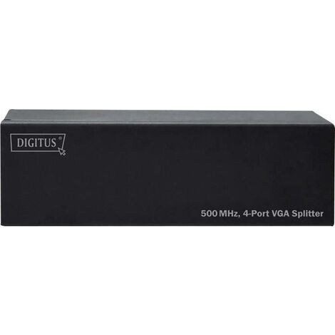Digitus DS-42110 4 ports Répartiteur VGA 2048 x 1536 pixels noir R42649 (1/4)