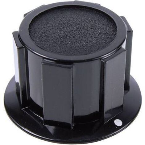 Tête de bouton rotatif Cliff FC1601 noir (Ø x H) 25.4 mm x 15.1 mm 1 pc(s) D73839 (1/2)
