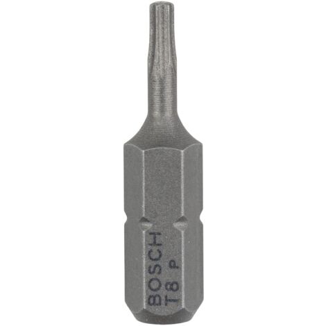 3 embouts de vissage extra dur T8 - 25mm - BOSCH - 2607001601
