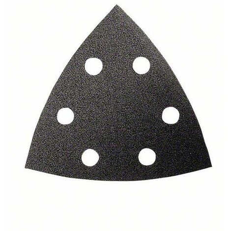 Feuille abrasive Delta avec bande auto-agrippante, perforé Bosch Accessories 2608605199 Grain 600 Co (1/5)