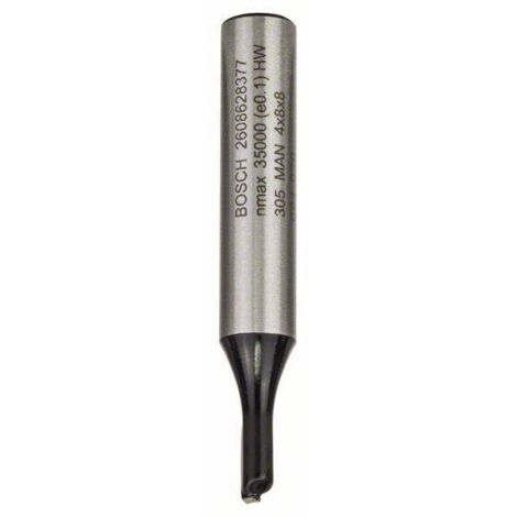 Fraise à rainurer 8 mm, D1 4 mm, L 8 mm, G 51 mm Bosch 2608628377