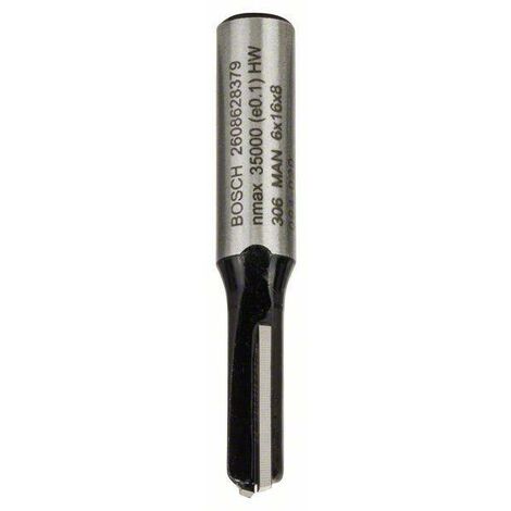 Fraise à rainurer 8 mm, D1 6 mm, L 16 mm, G 48 mm Bosch 2608628379 S76603